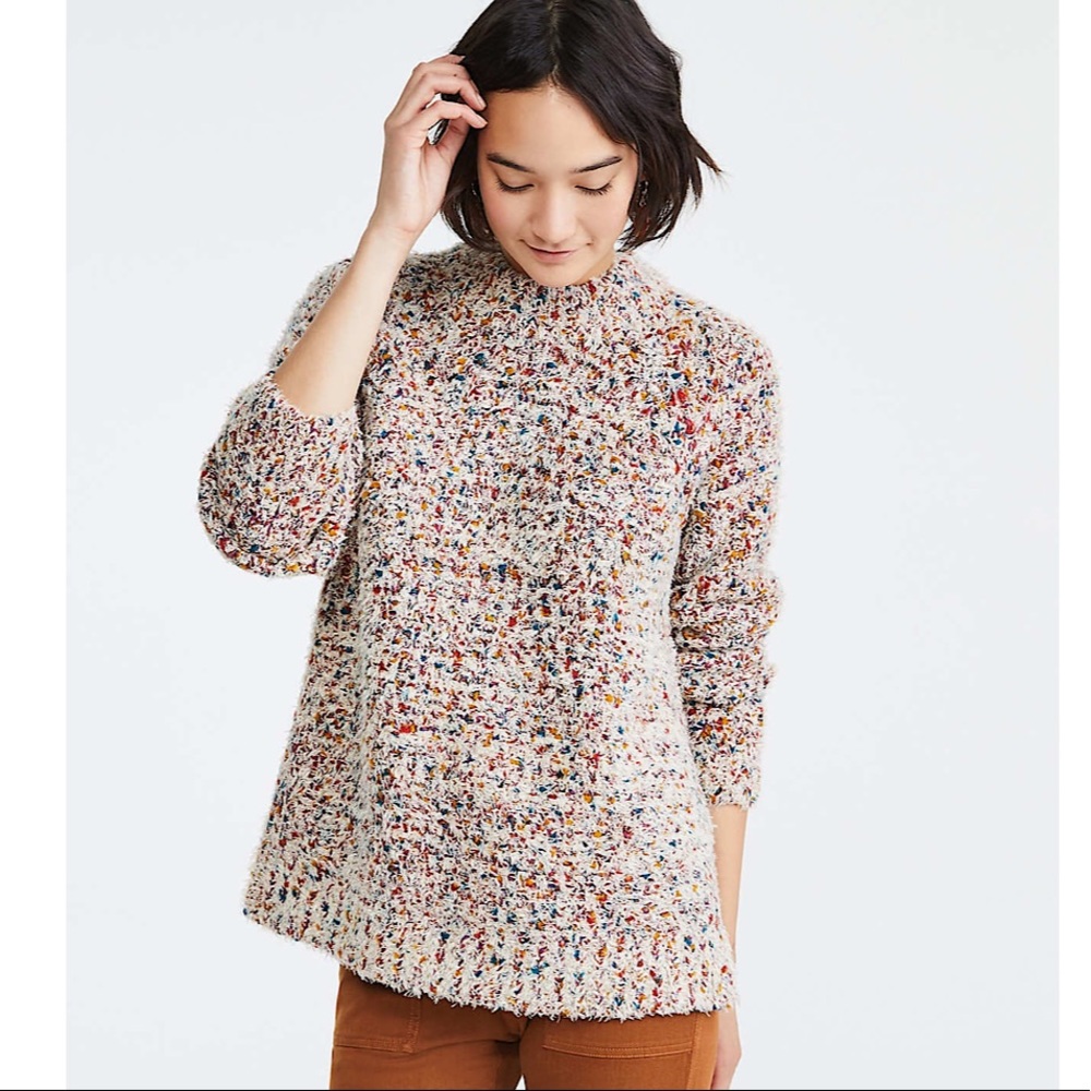 NWT Lou & Grey Autumn Sky Tunic Sweater